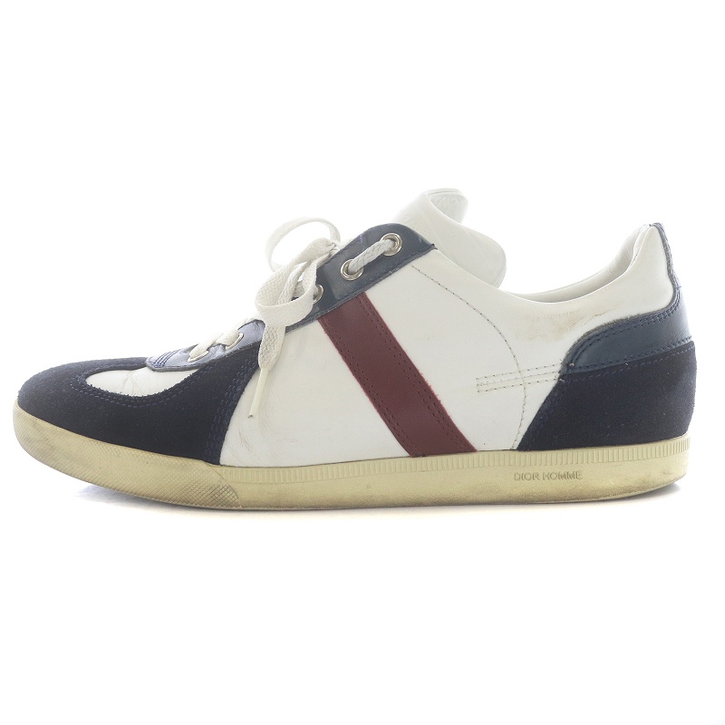 ディオールオム Dior HOMME スニーカー シューズ ローカット レザー  