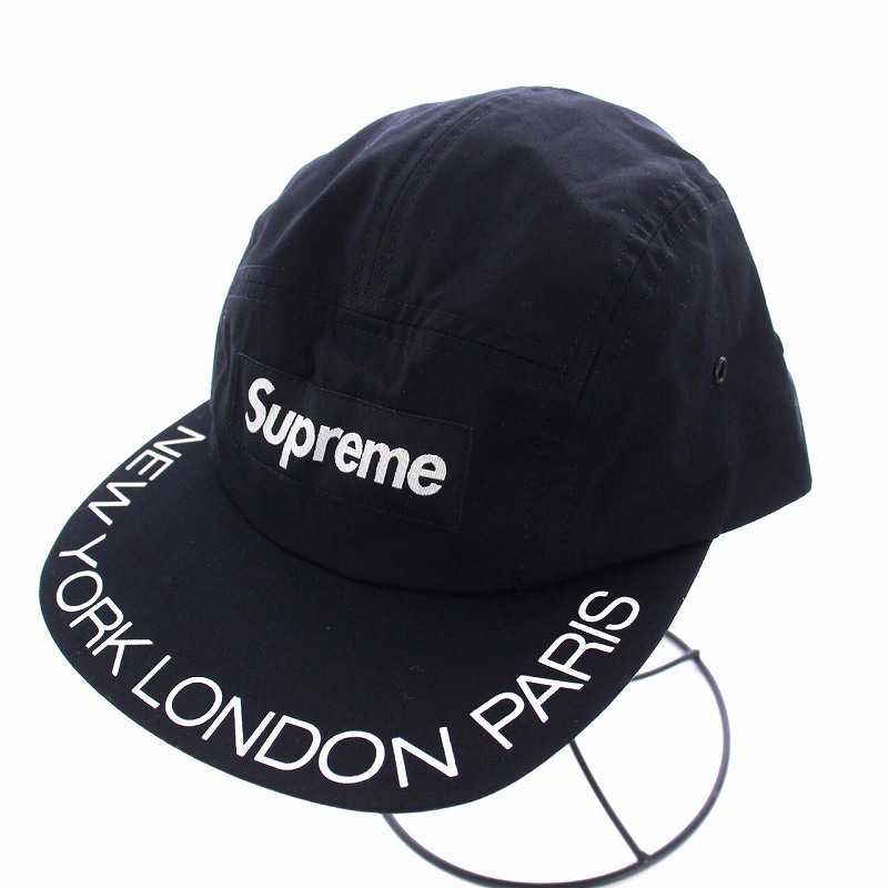 未使用品 シュプリーム SUPREME 18SS Visor Print Camp Cap キャンプ  