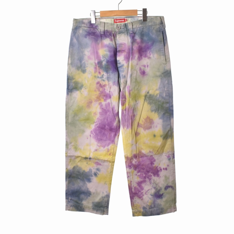 シュプリーム SUPREME 21SS Pin UP Chino Pant タイダイ パンツ