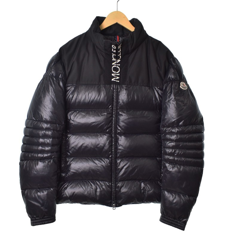 モンクレール MONCLER 19AW BRUEL ダウンジャケット ロゴ ジップアップ