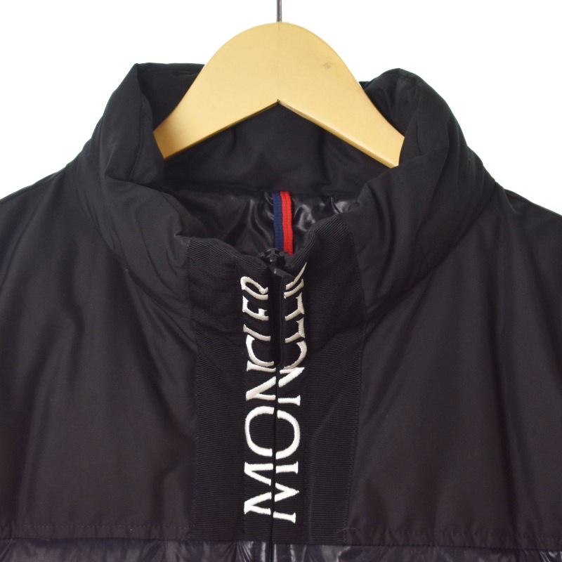 モンクレール MONCLER 19AW BRUEL ダウンジャケット ロゴ ジップアップ