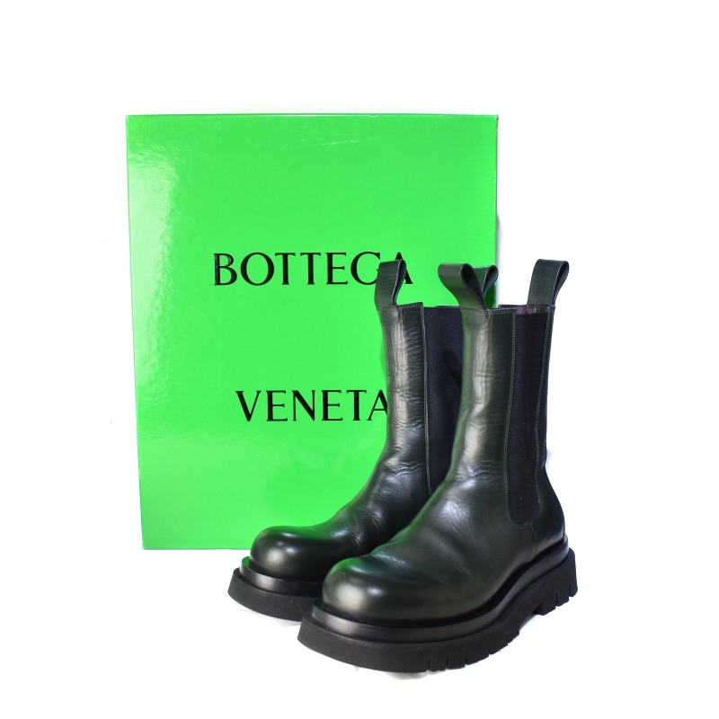 ボッテガヴェネタ BOTTEGA VENETA ラグブーツ チェルシーブーツ 