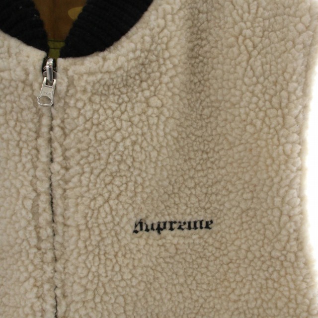 シュプリーム SUPREME 16FW SHERPA FLEECE REVERSIBLE WORK VEST 
