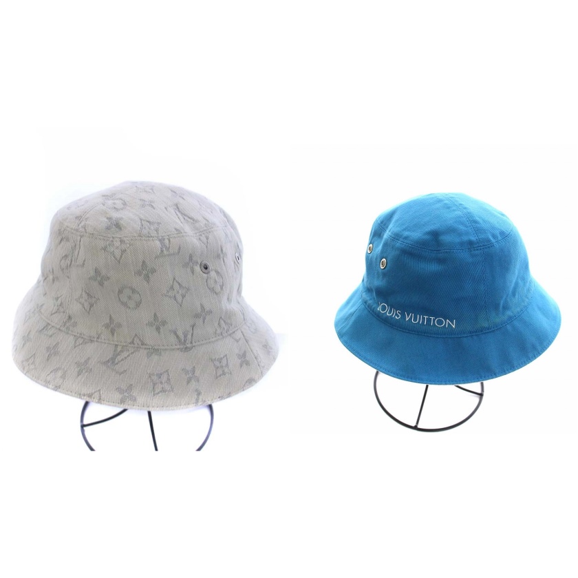 ルイヴィトン LOUIS VUITTON 19AW シャポーモノグラム デニム バケット 