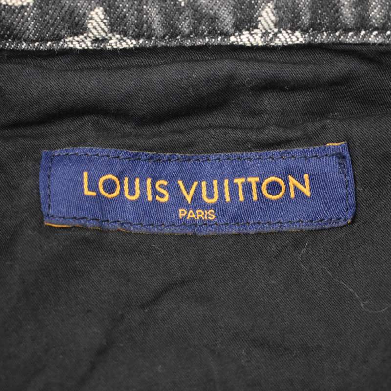 LOUIS VUITTON 22AW モノグラムジャガードバギーデニムパンツ ルイヴィトン LOUIS VUITTON 22AW モノグラムジャガード バギー