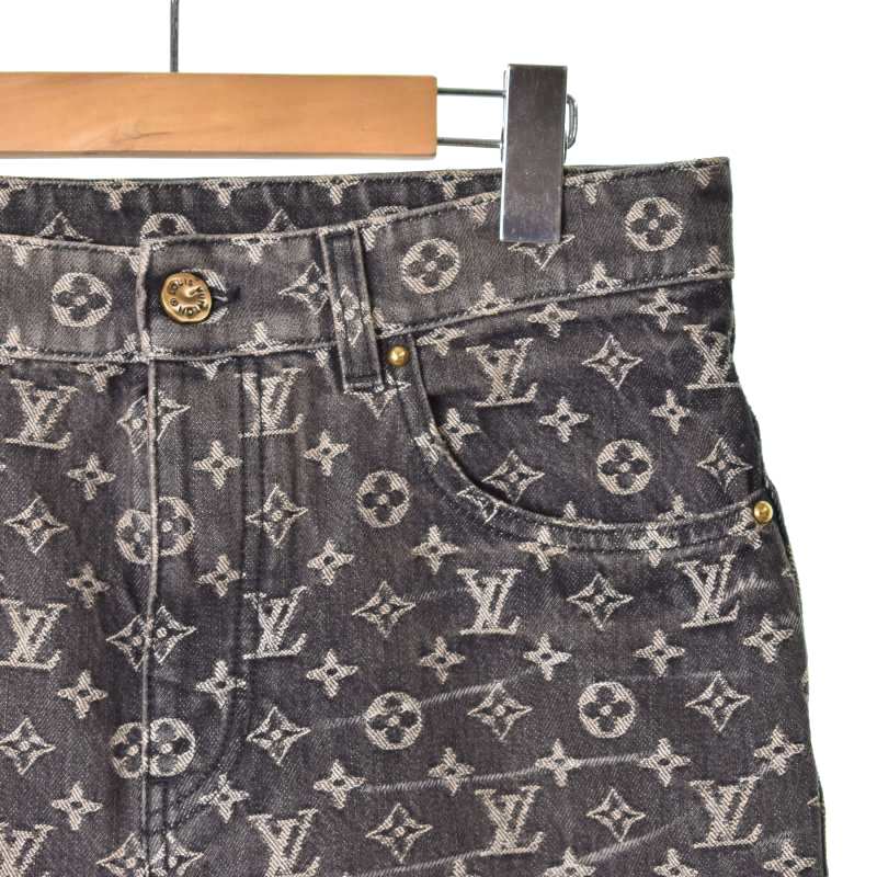 ルイヴィトン LOUIS VUITTON 22AW モノグラムジャガード バギーデニム 