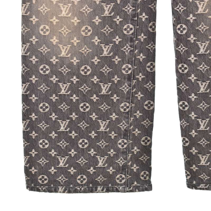 ルイヴィトン LOUIS VUITTON 22AW モノグラムジャガード バギーデニム 