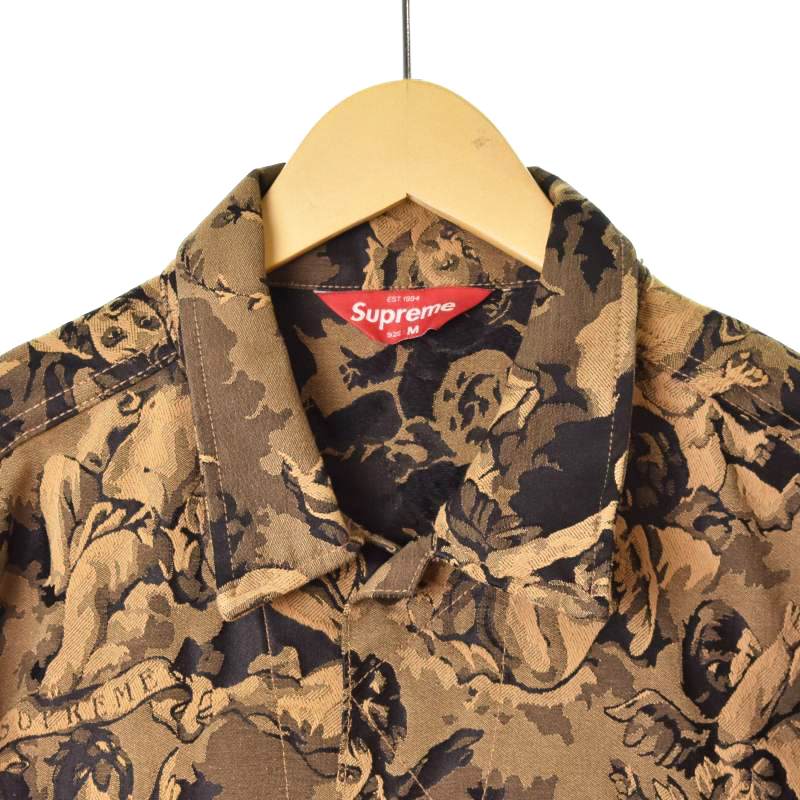 シュプリーム SUPREME 16AW Cherub Trucker Jacket ケルビム 