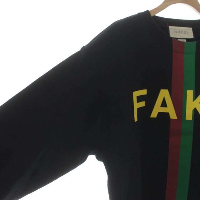 グッチ GUCCI 20AW Fake/Not Print Sweatshirt フェイク/ノット  
