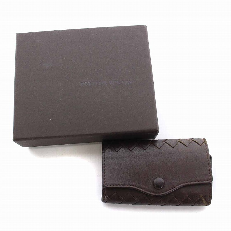 ボッテガヴェネタ BOTTEGA VENETA イントレチャート キーケース 5連