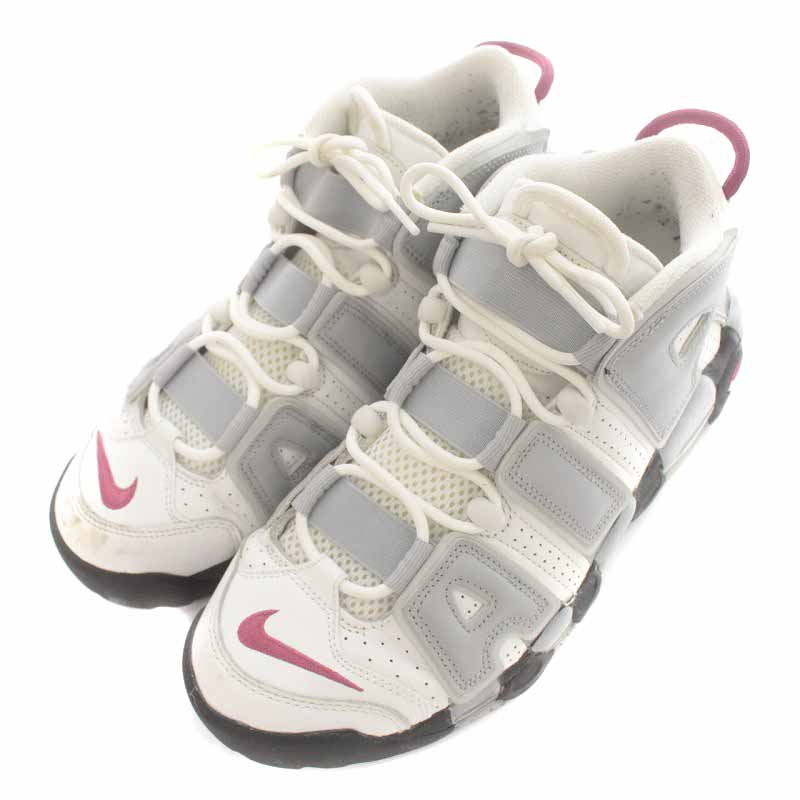 ナイキ NIKE WMNS Air More Uptempo Rosewood and Wolf Grey 