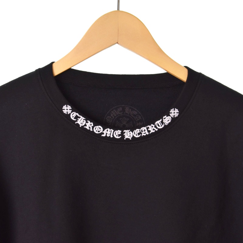 クロムハーツ クルーネック スウェット ネックロゴ M CHROME HEARTS