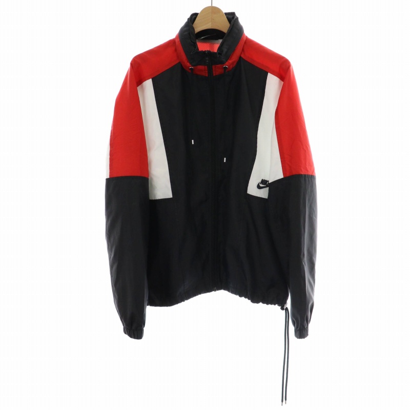ナイキ NIKE ウインドブレーカー ジャケット フード 2way ロゴ 裏地