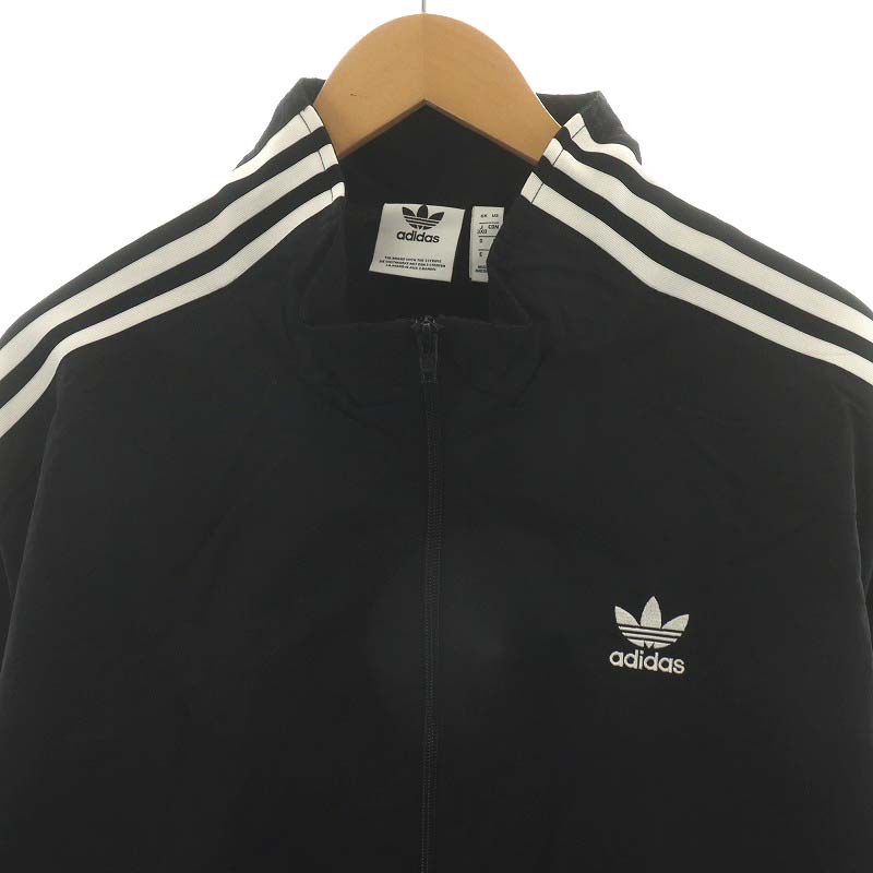 adidas ブラック ナイロンジャケット ED6092 アディダスオリジナルス