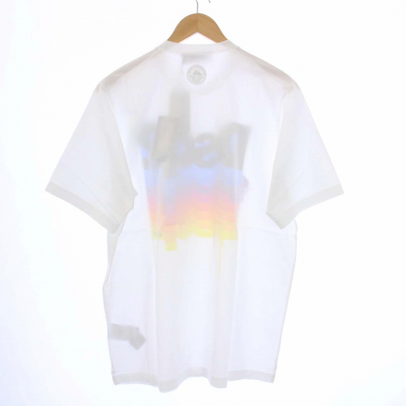 ディースクエアード 22SS プリントTシャツ カットソー 半袖 M ピンク  