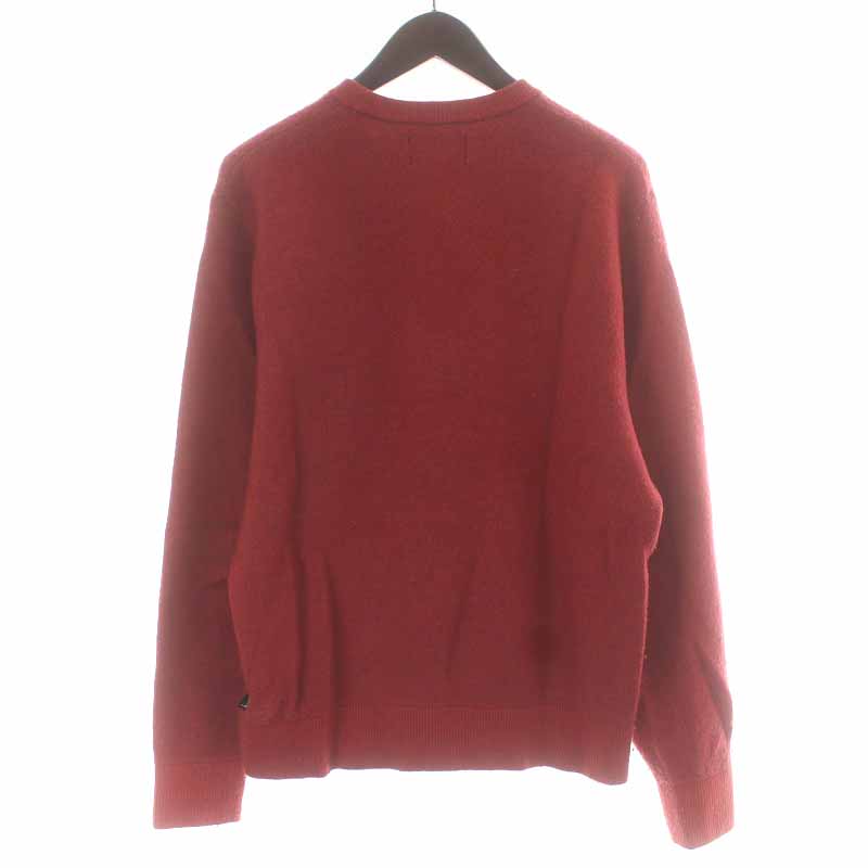ステューシー STUSSY ニット セーター プルオーバー ウール混 カシミヤ 