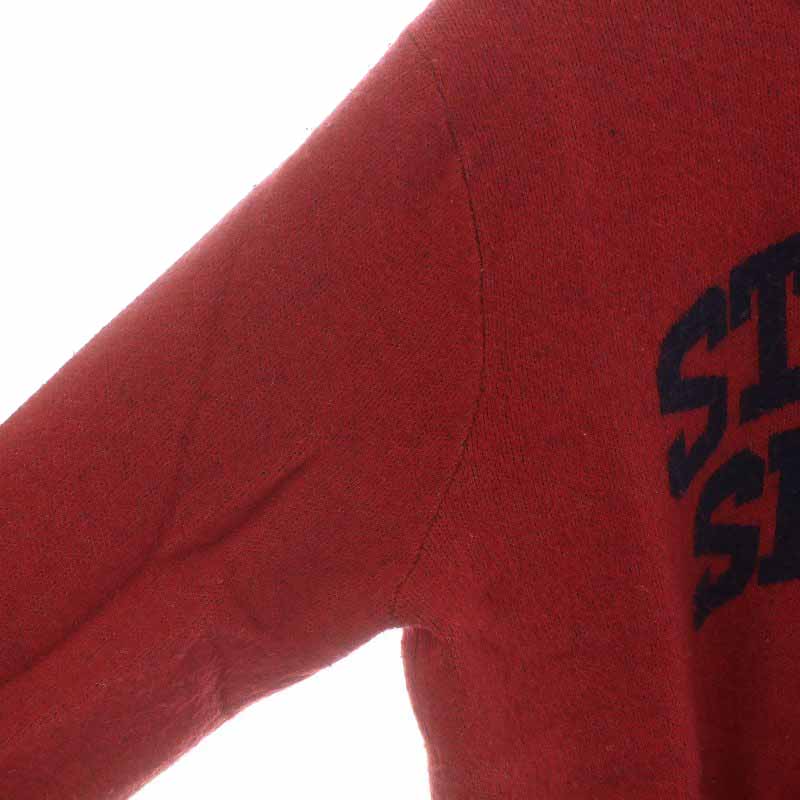 ステューシー STUSSY ニット セーター プルオーバー ウール混 カシミヤ 