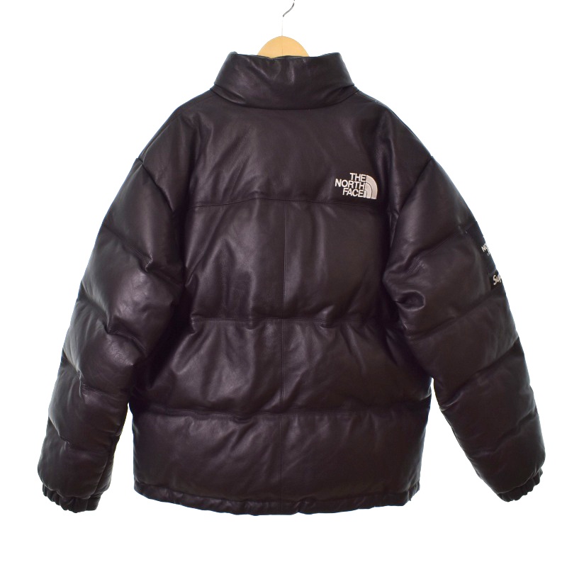 THE NORTH FACE × Supreme ブラックレザージャケット L 激レアSサイズ