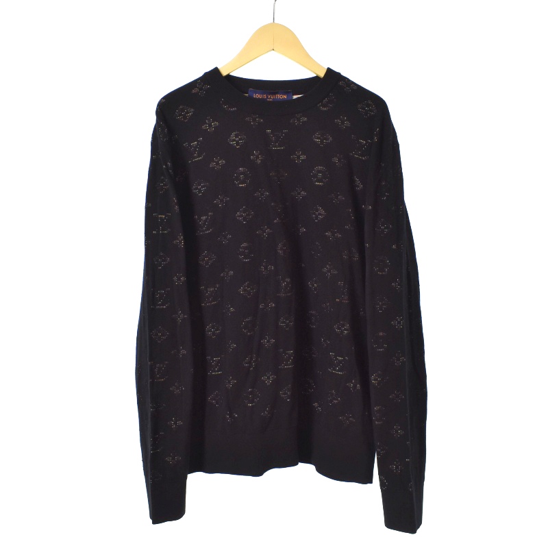 ルイヴィトン LOUIS VUITTON 20SS ドロップニードル モノグラム ニット  