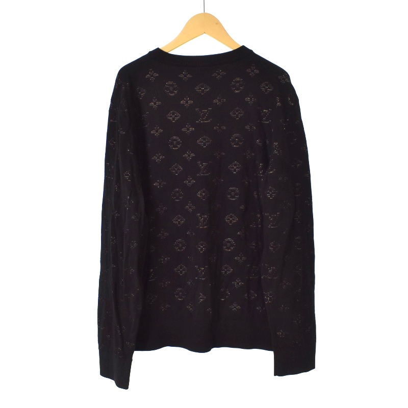 ルイヴィトン LOUIS VUITTON 20SS ドロップニードル モノグラム ニット 
