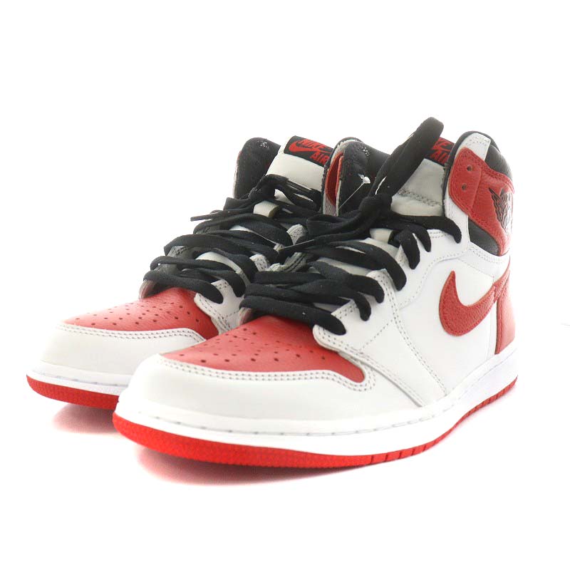 未使用品 ナイキ NIKE AIR JORDAN 1 RETRO HIGH OG AJ1 HERITAGE 未使用品 ナイキ NIKE AIR JORDAN 1 RETRO HIGH OG AJ1 HERITAGE