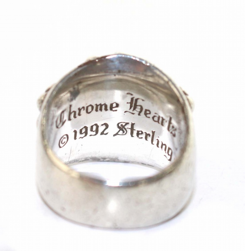 クロムハーツ CHROME HEARTS キーパーリング 指輪 19号 925 シルバー