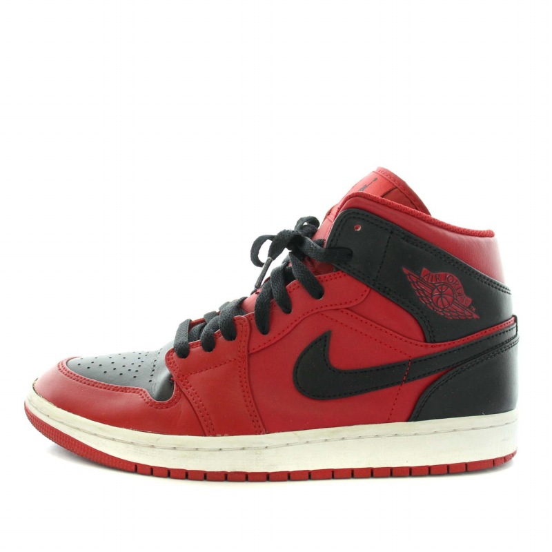 ナイキ NIKE エアジョーダン1ミッドリバースブレッド Air Jordan 1 Mid 