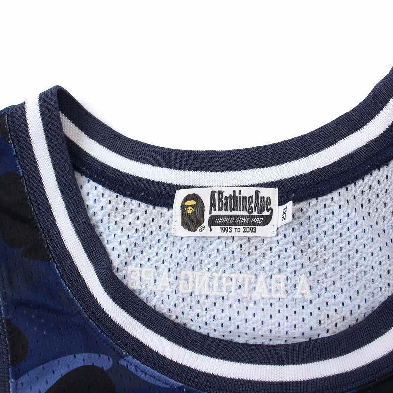 アベイシングエイプ A BATHING APE COLOR CAMO BASKETBALL TANK