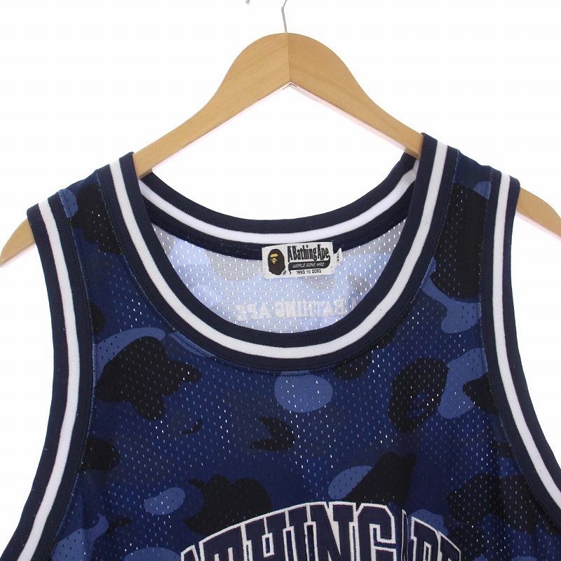 アベイシングエイプ A BATHING APE COLOR CAMO BASKETBALL TANK