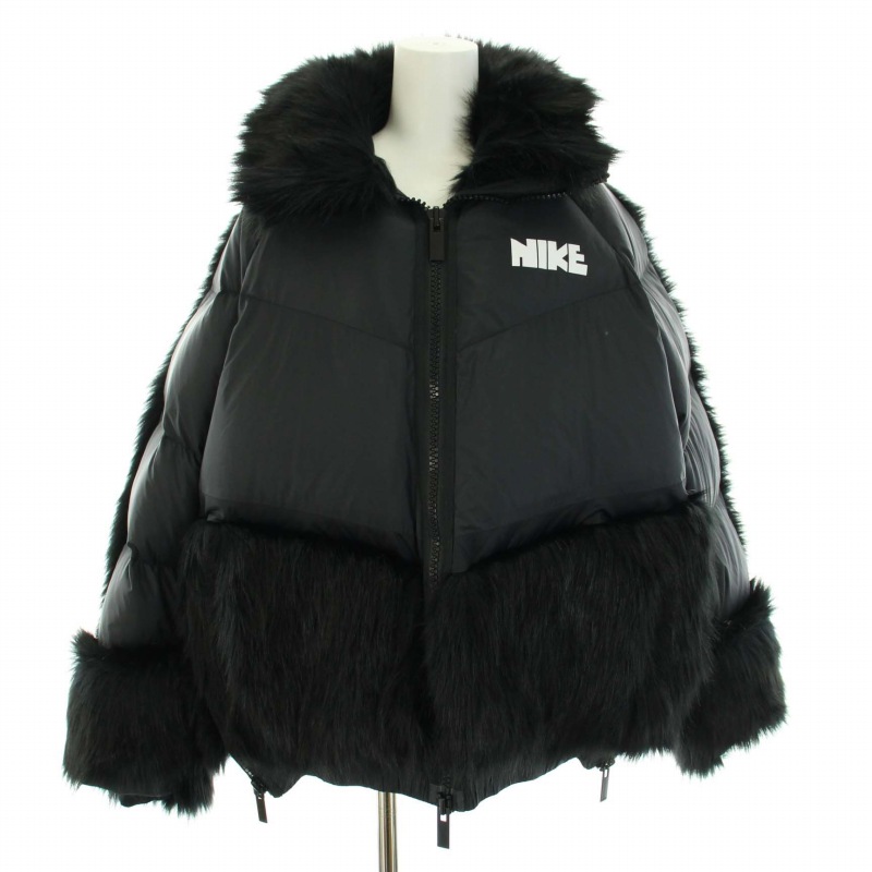 SACAI ダウンジャケット フェイクファー付き SACAI ダウンジャケット フェイクファー付き 【公式通販】