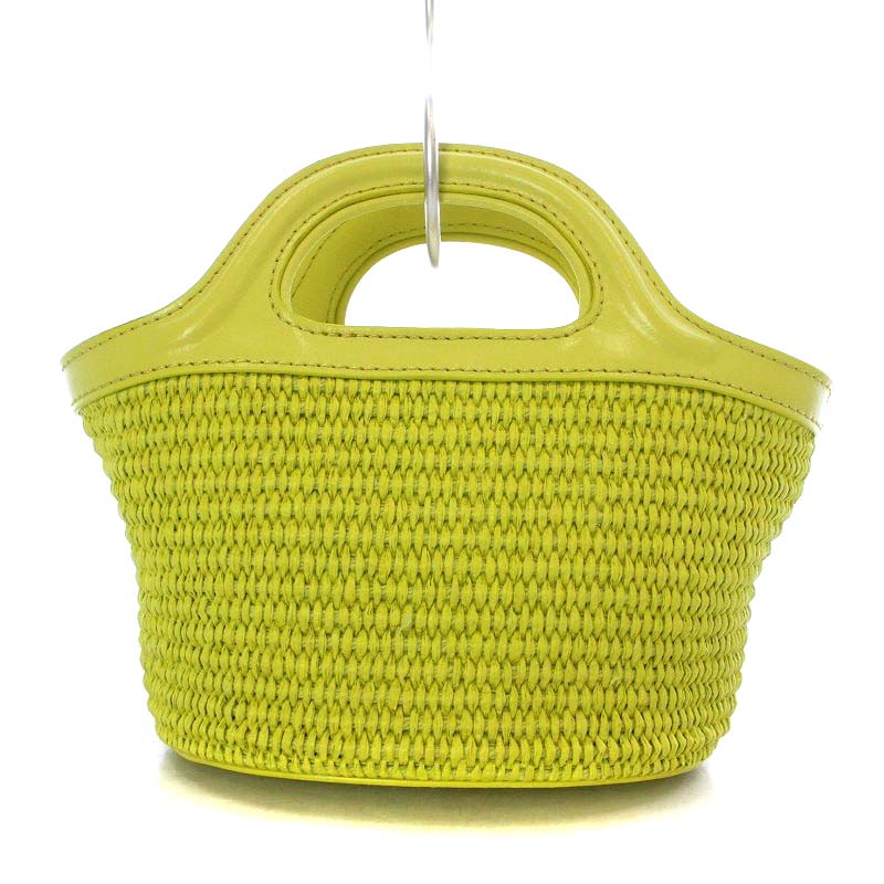 未使用品 マルニ MARNI トロピカリア マイクロ TROPICALIA MICRO かご  
