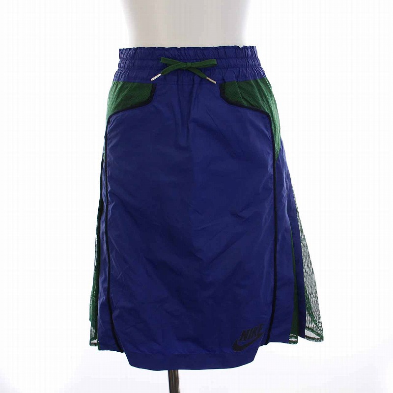 ナイキ ラボ NIKE LAB サカイ Sacai Sport Skirt メッシュ 切替 