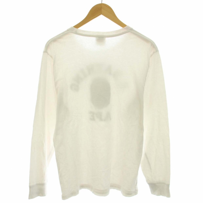 アベイシングエイプ A BATHING APE Tシャツ カットソー ロンT クルー 
