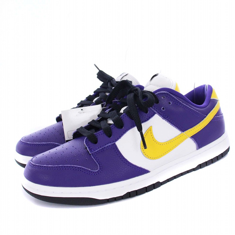 NIKE ダンク ロー バイユー 29.5cm 紫×黒 ナイキ パンダ｜ファッション 