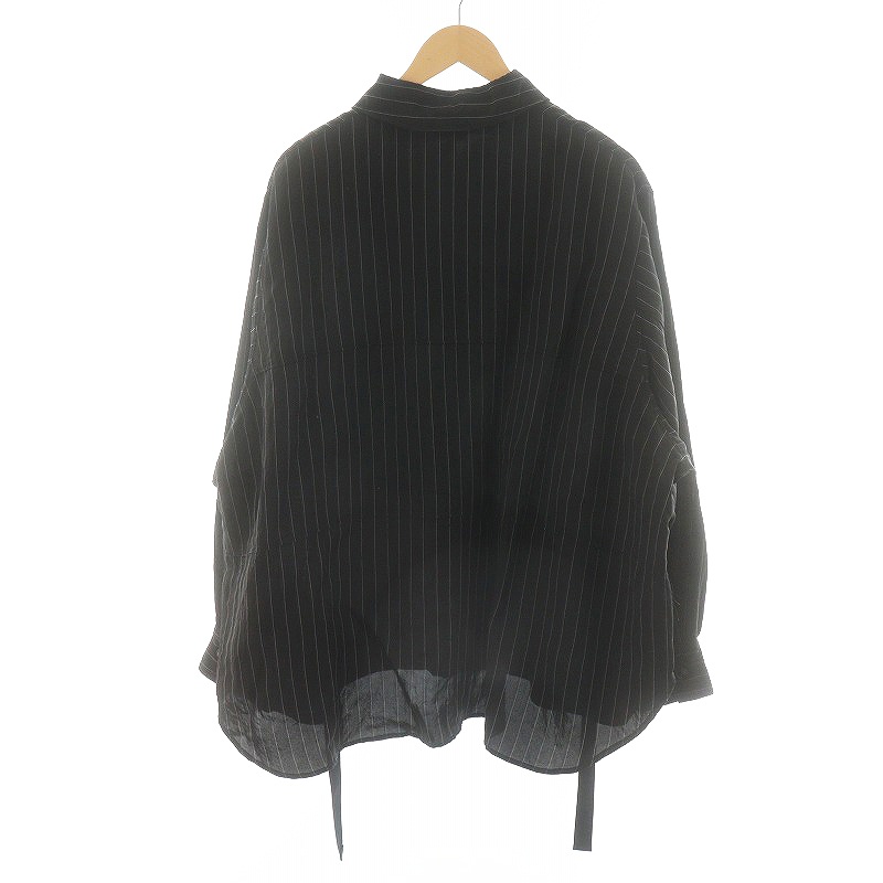 ジエダ Jieda 21SS RAYON STRIPE TAPE OVER SHIRT シャツ 長袖 