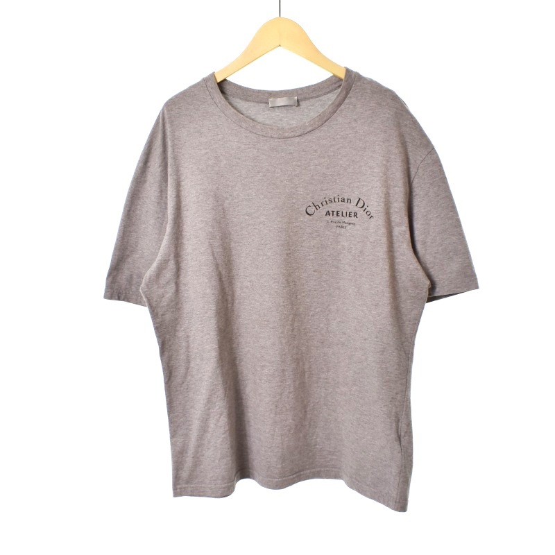 ディオールオム Dior HOMME アトリエロゴ プリント Tシャツ 半袖 