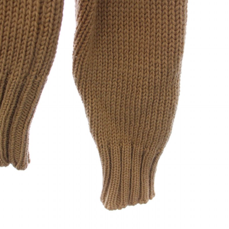 テンダーロイン　ニット　XL セーター　ベージュ　ハイネック テンダーロインニットXL セーターベージュハイネック