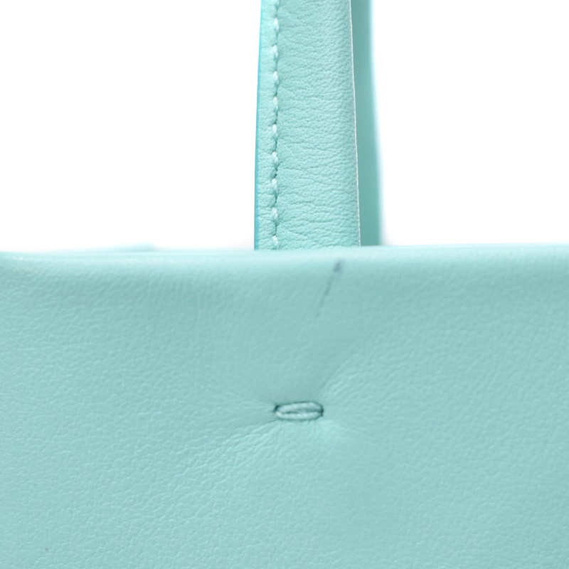 新品未使用◇定価33.6万 Chloe パイソン バッグ ティファニーブルー 新品未使用◇定価33.6万 Chloe パイソン バッグ ティファニーブルー