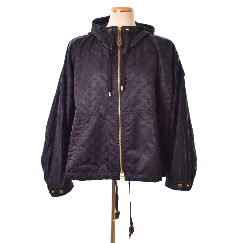 ルイヴィトン LOUIS VUITTON 23SS モノグラム ナイロン パーカー 