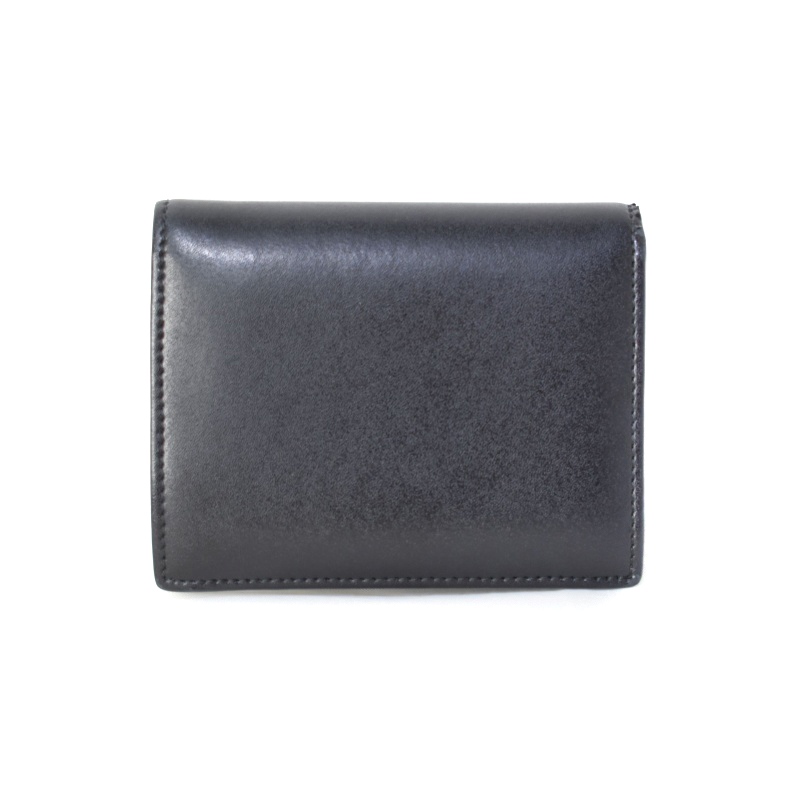 フェンディ FENDI BY THE WAY バイザウェイ 二つ折り 財布 レザー 黒 