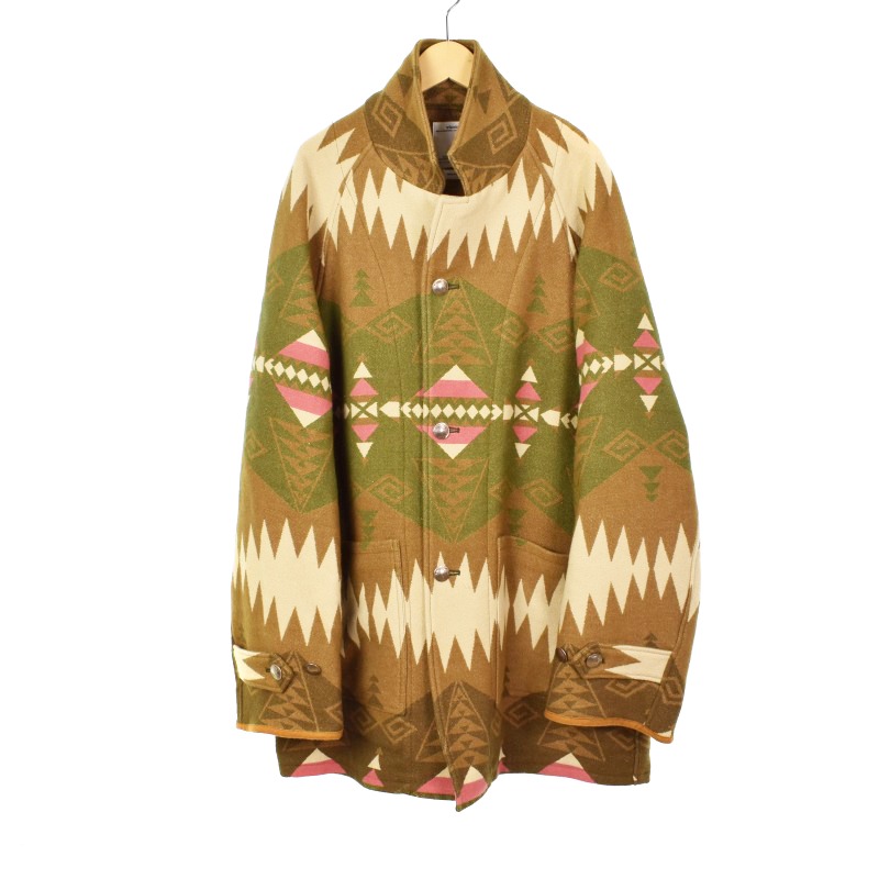 ビズビム VISVIM 23SS HOPILAND COAT NATIVE BLANKET コート