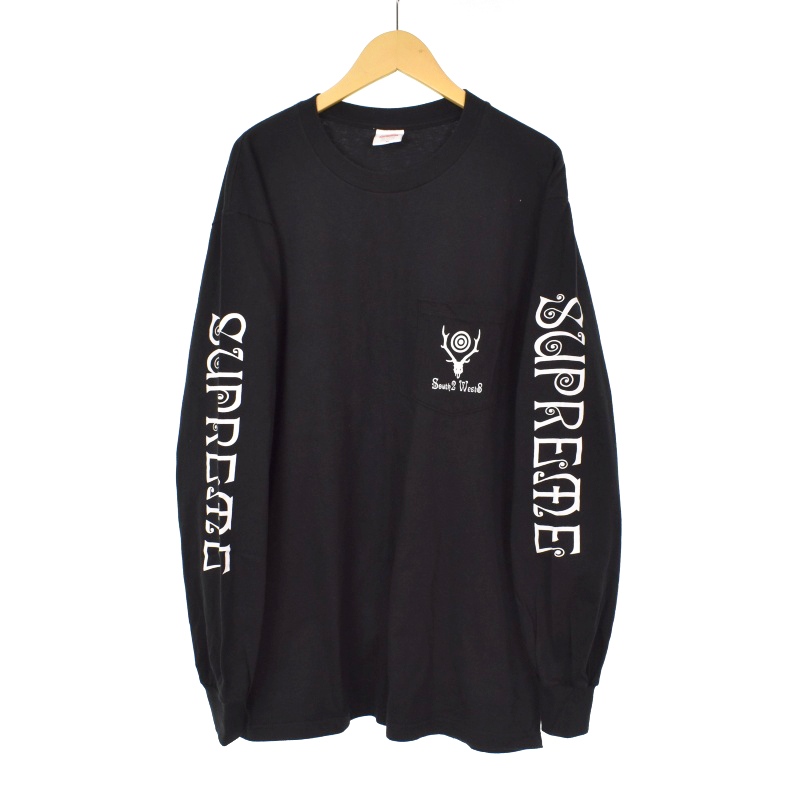 シュプリーム SUPREME 21SS SOUTH2 WEST8 L/S Pocket Tee Tシャツ 