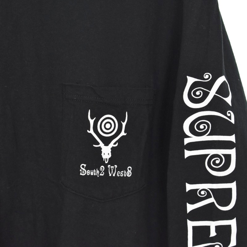 シュプリーム SUPREME 21SS SOUTH2 WEST8 L/S Pocket Tee Tシャツ 