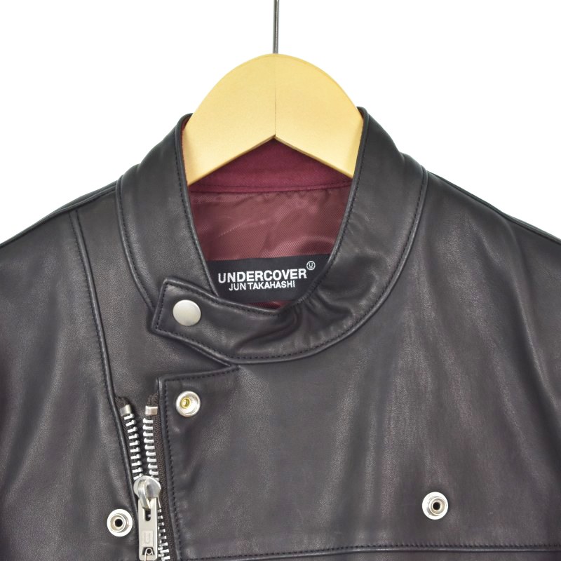 UNDERCOVER 18AW シープスキンシングルライダース UCU9204 - メンズ 