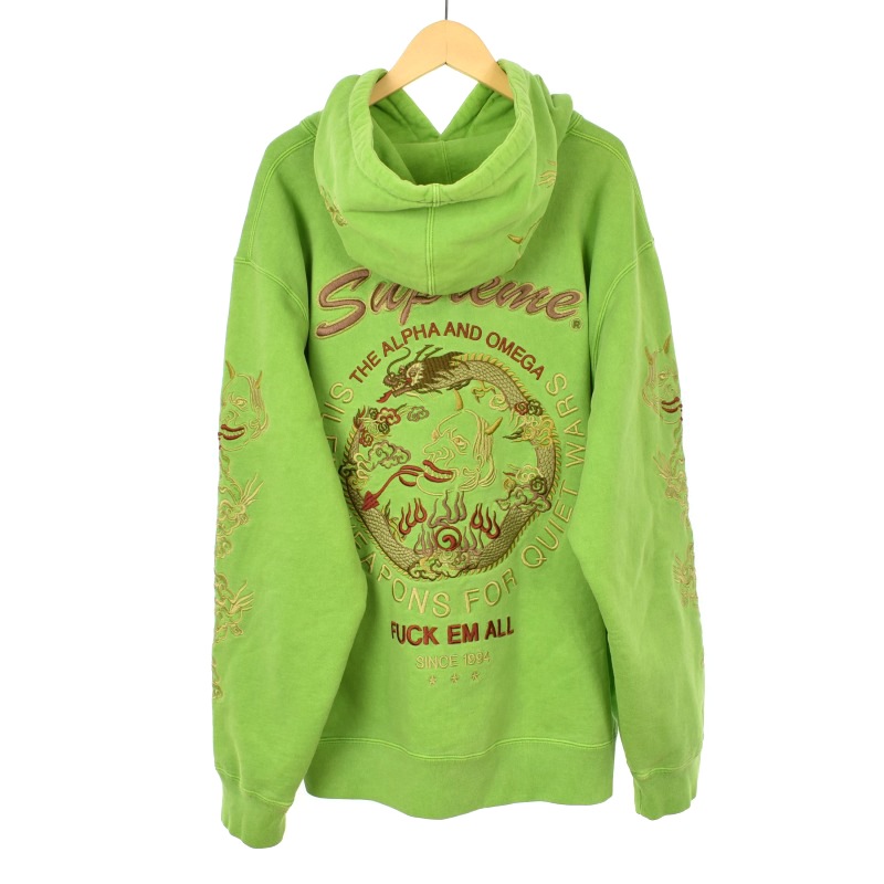 シュプリーム SUPREME 20SS Dragon Overdyed Hooded Sweatshirt 