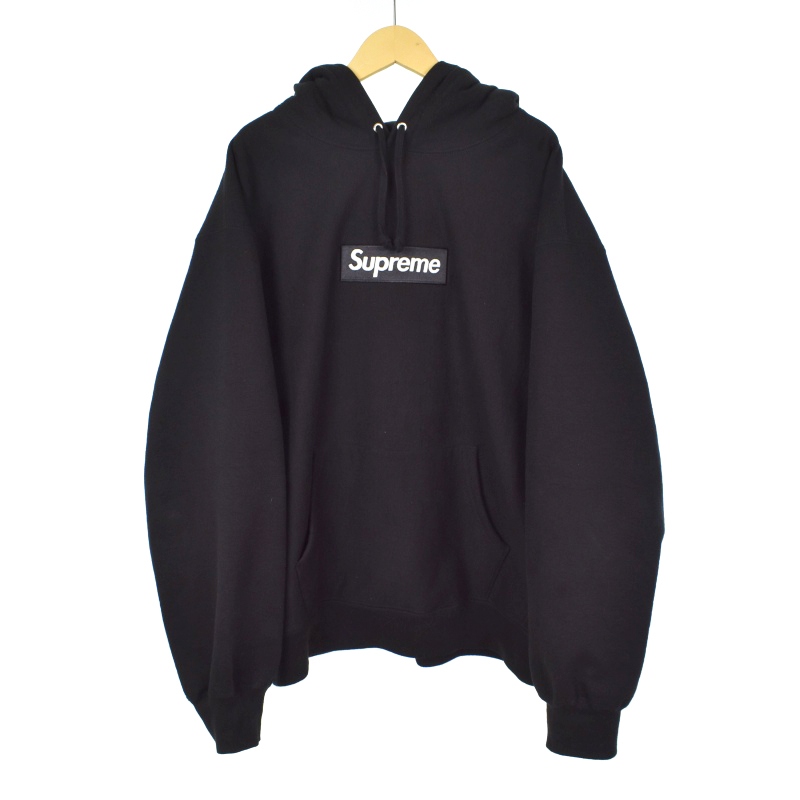 シュプリーム SUPREME 23FW Box Logo Hooded Sweatshirt Black 