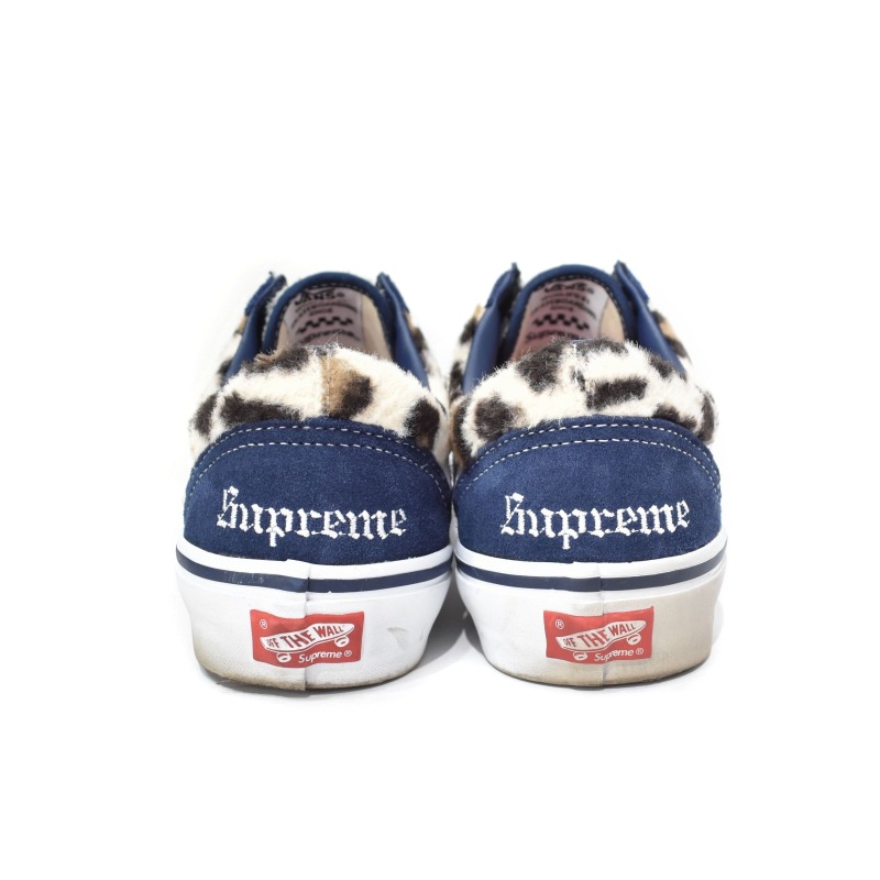 バンズ VANS 23AW シュプリーム SUPREME Leopard Old skool Navy