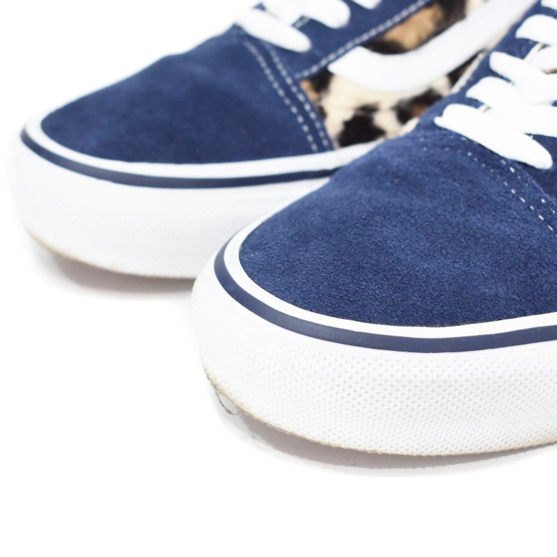 バンズ VANS 23AW シュプリーム SUPREME Leopard Old skool Navy