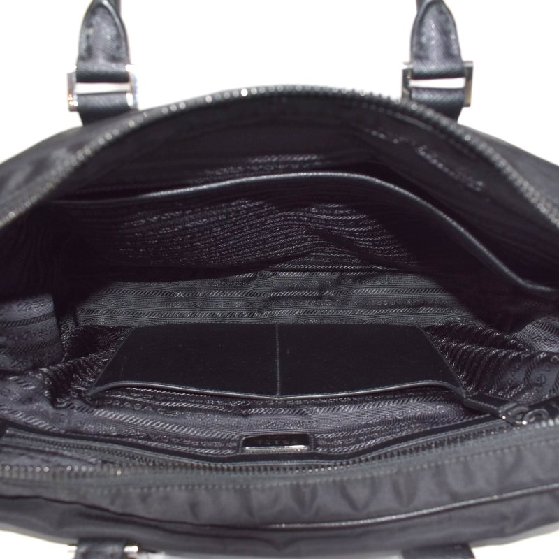 プラダ PRADA テスート サフィアーノ 2WAY ブリーフケース ビジネス