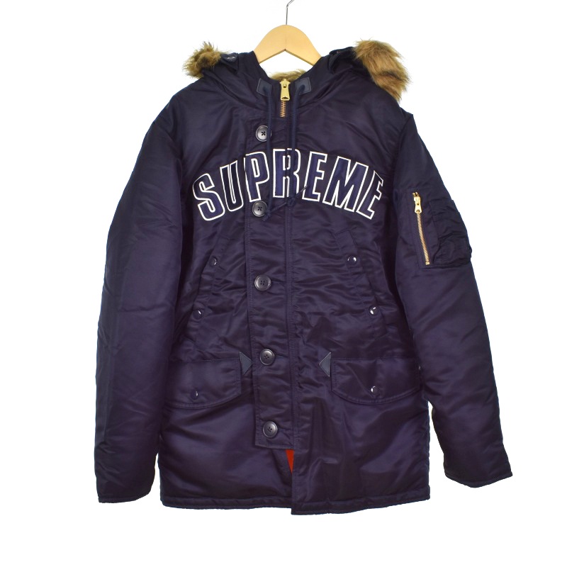 未使用品 シュプリーム SUPREME 16AW Arc Logo N-3B Parka アーチロゴ  